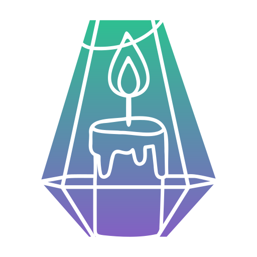 свеча Generic Flat Gradient иконка