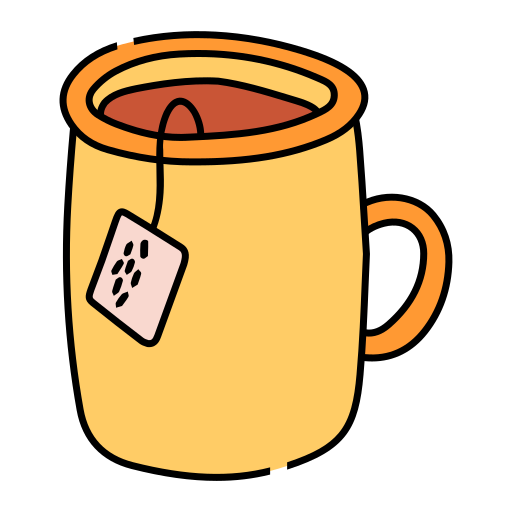 Tea cup Generic Thin Outline Color icon