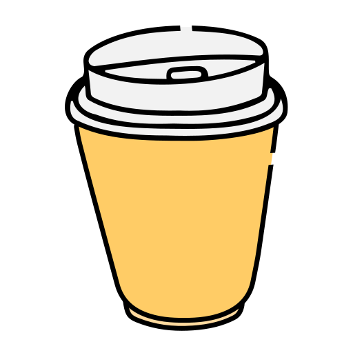 コーヒーカップ Generic Thin Outline Color icon