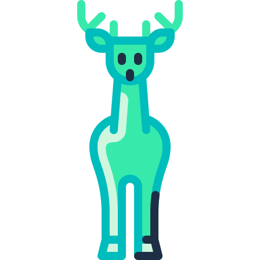 Deer Special Meteor Lineal color icon