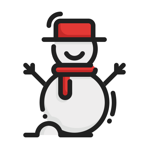 Snowmen Generic Outline Color icon