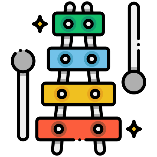 xylofoon Generic Outline Color icoon