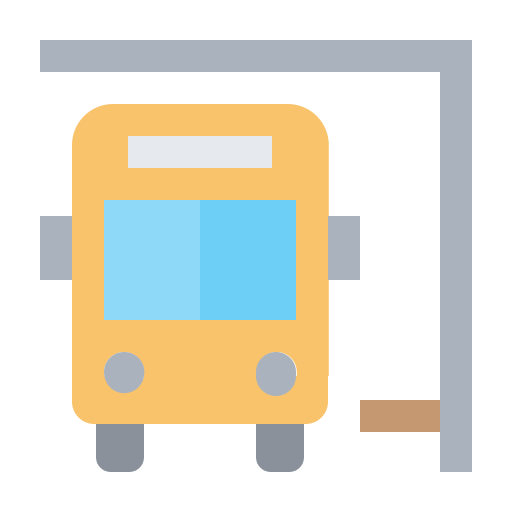 autobus Generic Flat ikona