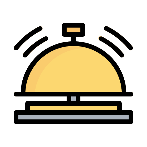 tischklingel Generic Outline Color icon