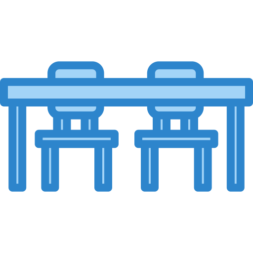 Table Generic Blue icon