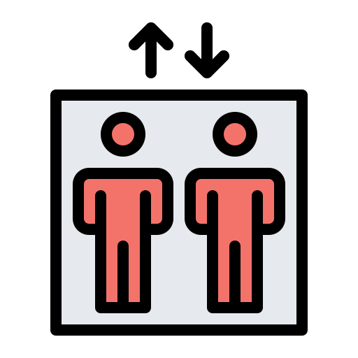 Elevator Generic Outline Color icon