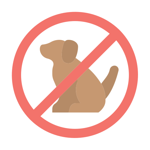 No Pets Generic Flat icon