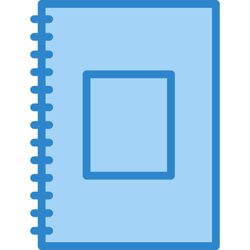 Note book Generic Blue icon