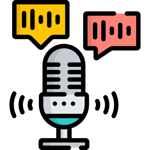 Voice message Special Lineal color icon