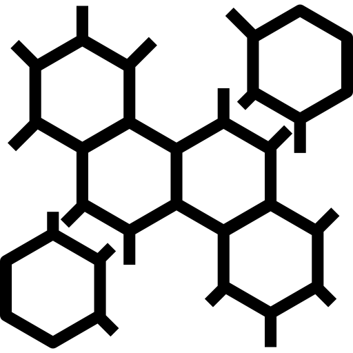 molécula Phatplus Lineal icono