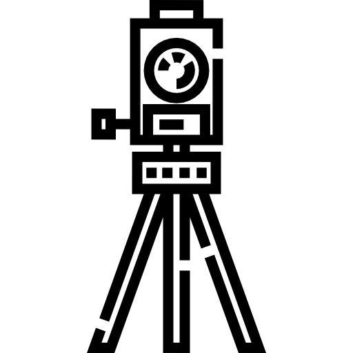 Теодолит Detailed Straight Lineal иконка