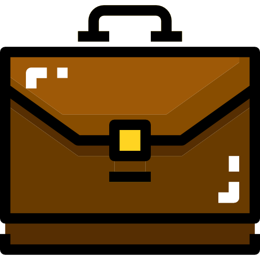 Briefcase Skyclick Lineal Color icon