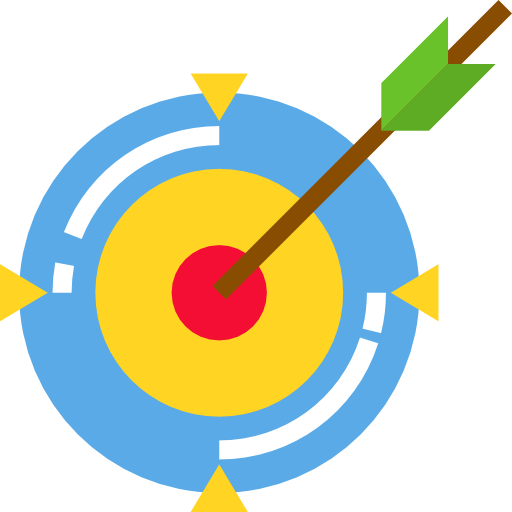 目標 Skyclick Flat icon