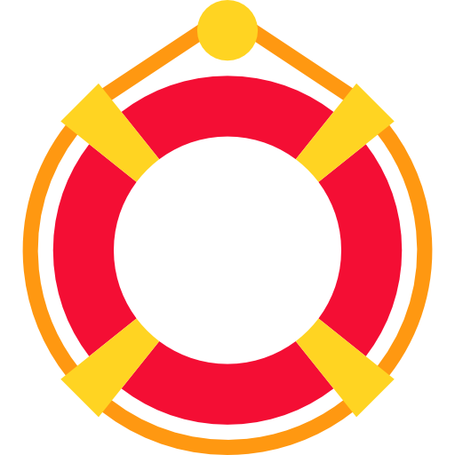 Lifebuoy Skyclick Flat icon