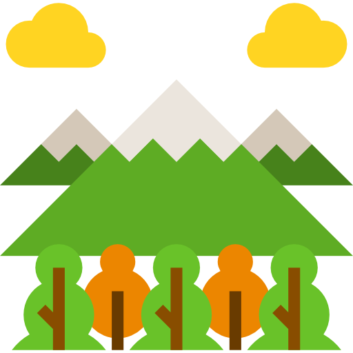 góra Skyclick Flat ikona