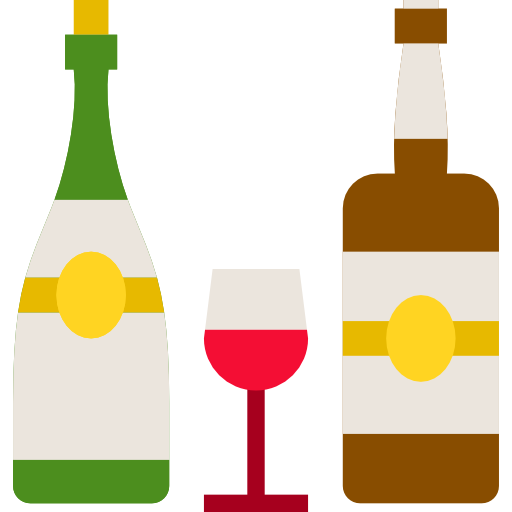 ワイン Skyclick Flat icon