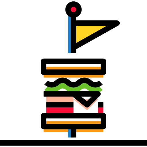 Food Skyclick Lineal Color icon