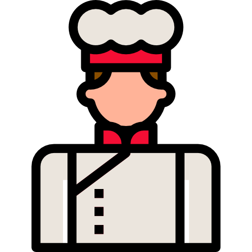 Chef Skyclick Lineal Color icon