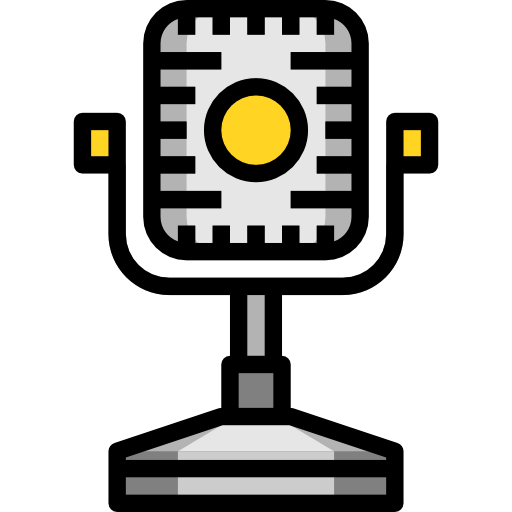 micrófono Skyclick Lineal Color icono