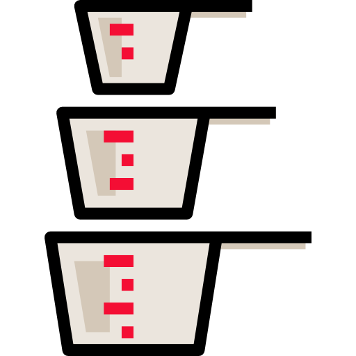 Measuring cup Skyclick Lineal Color icon