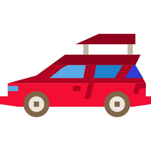 車 Skyclick Flat icon