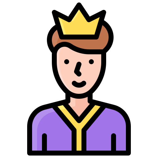 왕자 Generic Outline Color icon