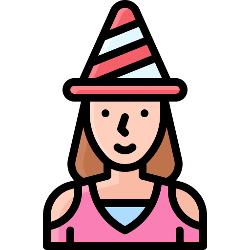 cappello da festa Generic Outline Color icona