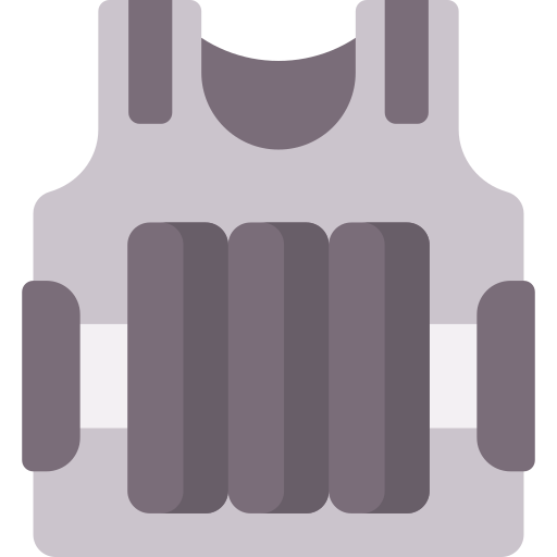 Bulletproof Vest Special Flat icon