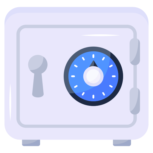 caja de seguridad Generic Flat icono