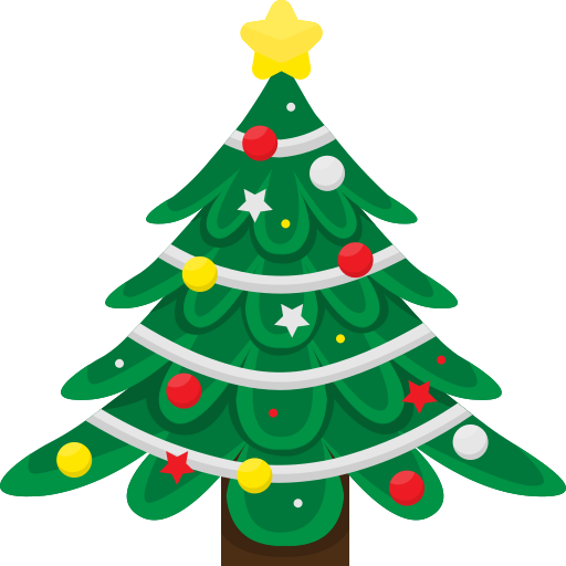 Christmas Tree Generic Flat icon