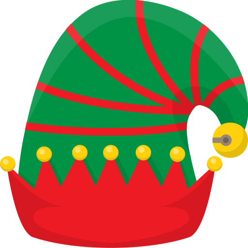 Sombrero de elfo Generic Flat icono