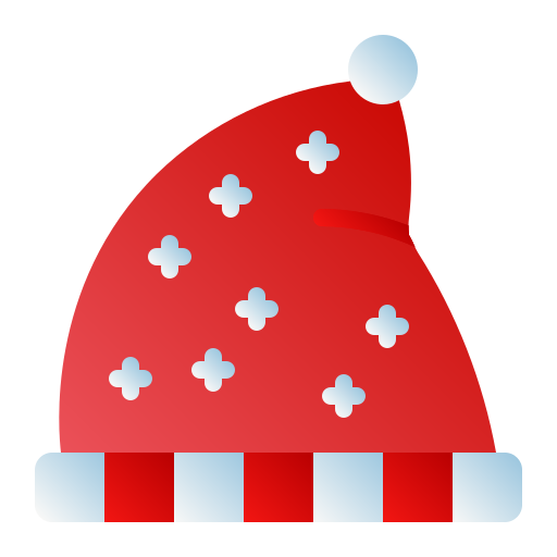 Christmas hat Generic Flat Gradient icon