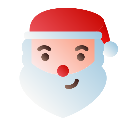 Santa Claus Generic Flat Gradient icon