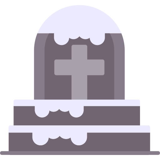 cmentarz Generic Flat ikona