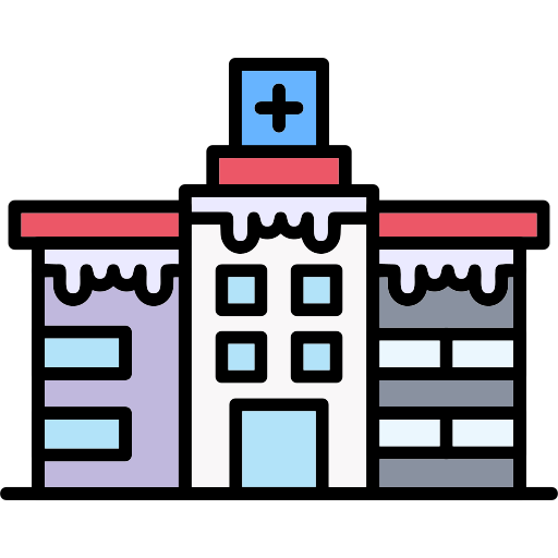 hospital Generic Outline Color icono