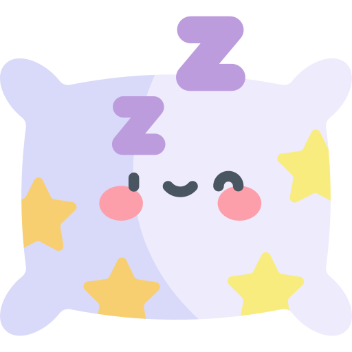 Sleep Kawaii Flat icon