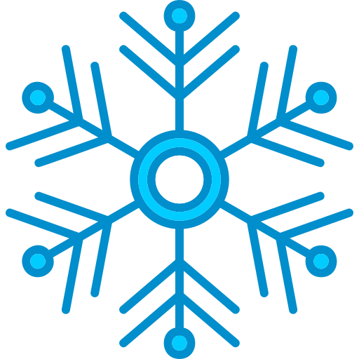 Snowflake Generic Blue icon