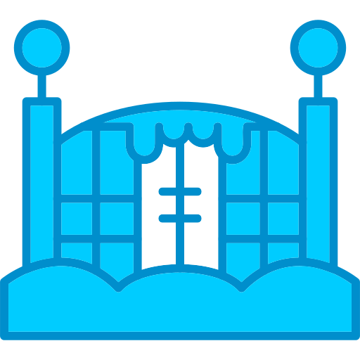 Gate Generic Blue icon