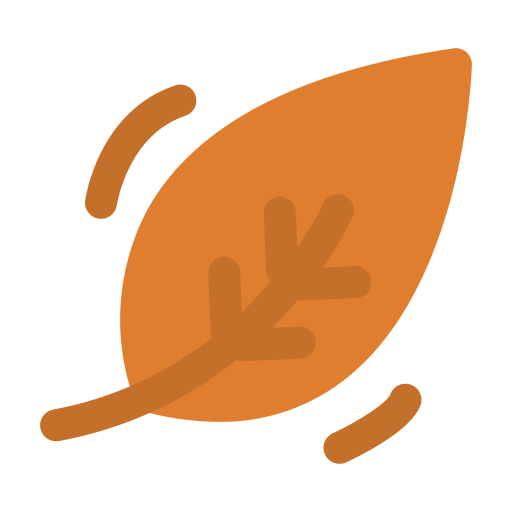 suchy liść Generic Flat ikona