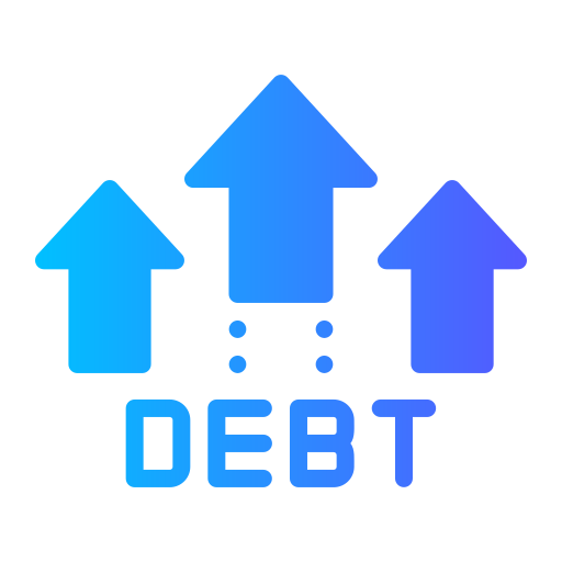 Debt Generic Flat Gradient icon
