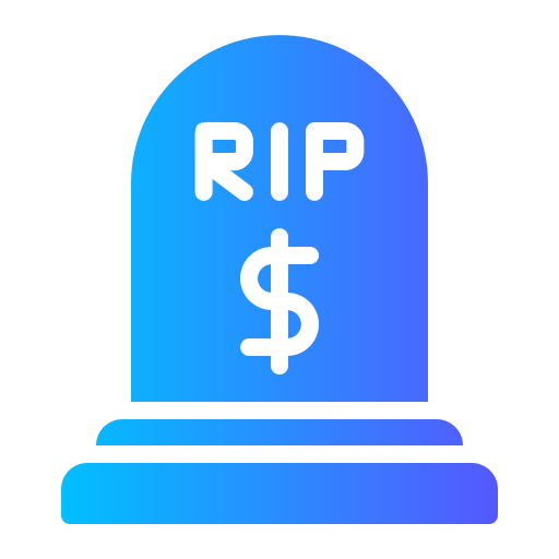 grób Generic Flat Gradient ikona