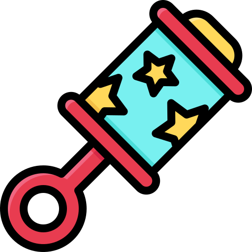 Rattle Generic Outline Color icon