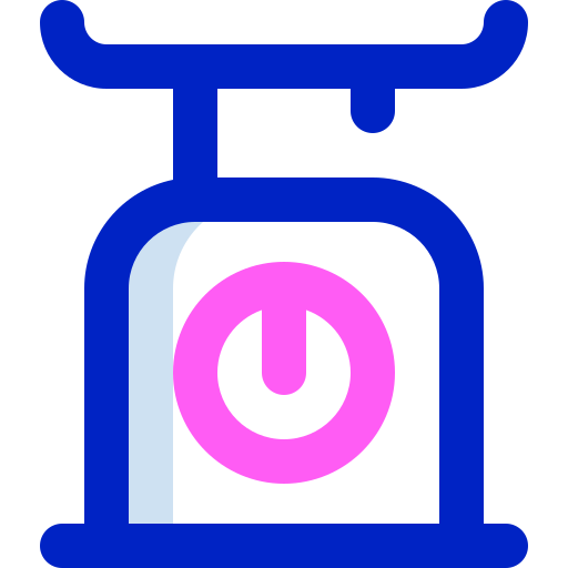 체중 규모 Super Basic Orbit Color icon