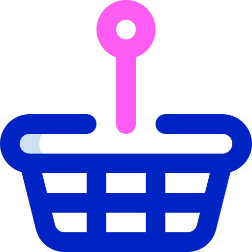 winkelmandje Super Basic Orbit Color icoon