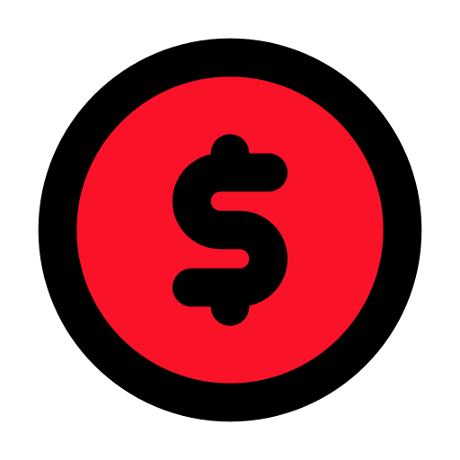 コイン Generic Outline Color icon