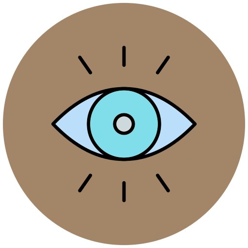 Eyes Generic Outline Color icon