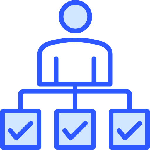 Stakeholder Generic Blue icon