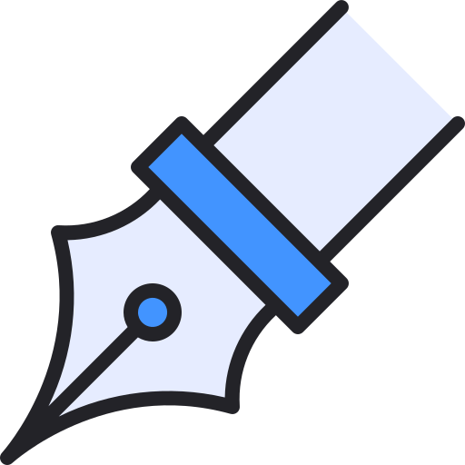 Pen tool Generic Outline Color icon