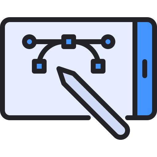 grafiktablet Generic Outline Color icon