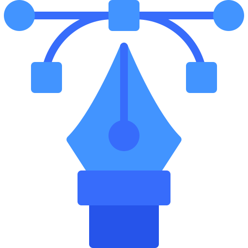 ペンツール Generic Blue icon
